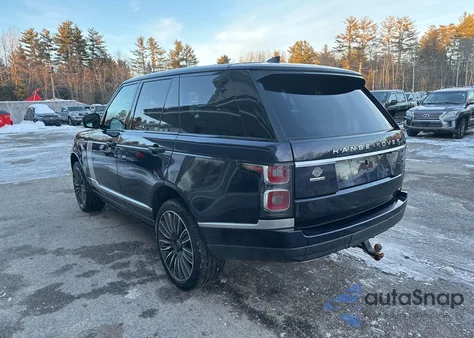 2019 Land Rover Range Rover 5.0L V8 Supercharged z USA, uszkodzony, nr VIN SALGS2RE4KA536152